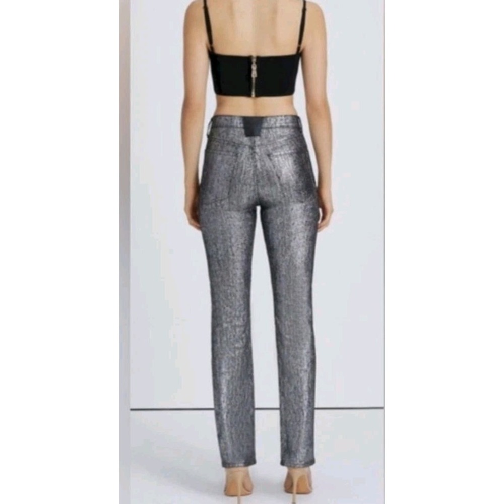 NEW! Seven For All Mankind Easy Slim Foil Dot Jeans 28/30